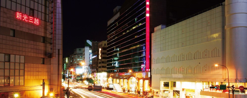 林森北路新光百貨圈